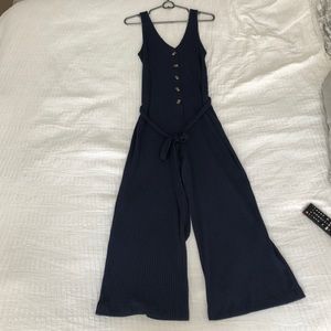 NWT Navy Jumpsuit